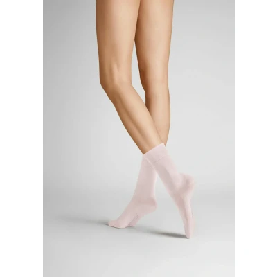 Abbildung von Hudson Damen Socken Relax Cotton druckfreier Bund Rosa 0203 39 42