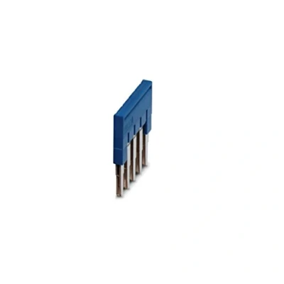 Abbildung von PHOENIX CONTACT FBS 5 BU Steckbrücke, 5.2mm Rastermaß, Polzahl, Blau, 50 Stück