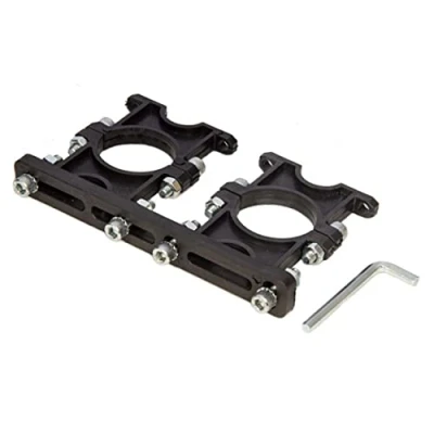 Abbildung von Premium X Multifeedhalter 2 Fach Universal Multifeed aus Hartplastik (Kunststoff) 40mm kompatibel mit Allen Sat Antennen