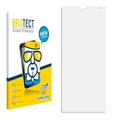 Abbildung von BROTECT Schutzglas für Sony Xperia 10 Plus Schutzfolie Panzer Folie Glas [Extrem Kratzfest 9H, Anti Fingerprint, Ultra Transparent]