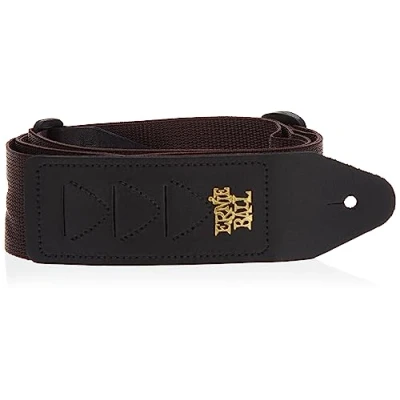 Abbildung von Ernie Ball Pickhalter Gitarrengurt, aus Polypropylen, braun