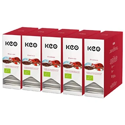 Abbildung von Keo BIO Teachamp Kuvert Orancuja / 5er Pack