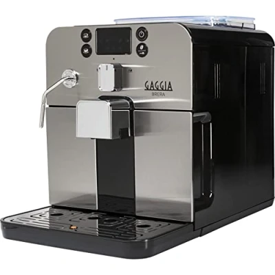 Abbildung von Gaggia Brera RI9305 Automatische Kaffeemaschine mit Milchaufschäumer 15 bar schwarz/silber