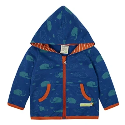 Abbildung von loud + proud Sweatjacke für Kinder, Größe: 74/80, Blau