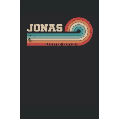 Abbildung von Jonas Limited Edition: Notizbuch für I Eintragen von Notizen, Texten, Terminen, Aufgaben &amp; Ideen 100 karierte Seiten Geschenkidee