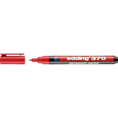 Abbildung von edding Permanentmarker 370 rot