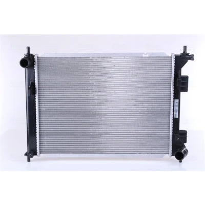 Abbildung von NISSENS 67603 Kühler, Motorkühlung Aluminium 500 374 16 Kühlrippen gelötet
