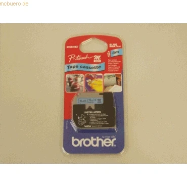 Abbildung von Brother M K531 (12 mm) Schwarz bis blau Tape