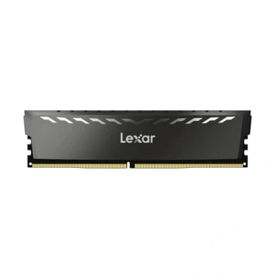 Abbildung von Lexar Thor DDR4 RAM 8GB 3200MHz, DRAM 288 Pin UDIMM Desktop Speicher, CL16 Hochleistungs Arbeitsspeicher für Intel XMP 2.0, Interne Speicher PC/Computer, 20 40, 1.35V(LD4BU008G R3200GSXG)