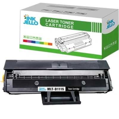 Abbildung von InkJello kompatibe Toner Patrone Ersatz für Samsung Xpress SL M2020 M2020W M2022 M2022W M2026 M2026W M2070 M2070F M2070FW M2070W MLT D111S (Schwarz)