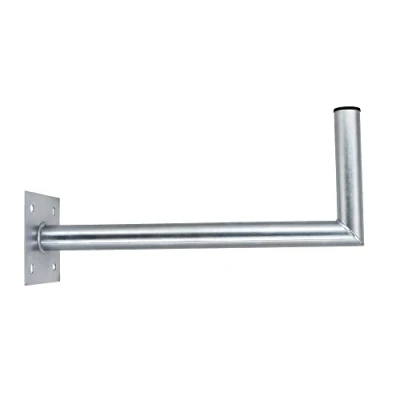 Abbildung von Premium X 60cm Wandhalter Stahl verzinkt Ø 48mm Winkel Wand Halterung für Satelliten Schüssel SAT Antenne