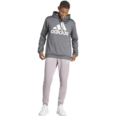 Abbildung von adidas Sportswear Hooded Tracksuit Trainingsanzug, Herren, Größe: Small, Grey five