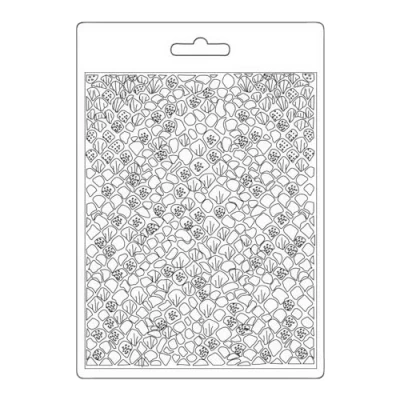 Abbildung von Stamperia Songs of the Sea Soft Mould A5 Mermaid Scales (K3PTA5657)