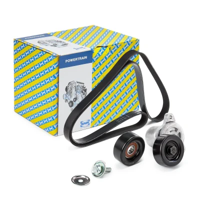 Abbildung von SNR KA884.00 Keilrippenriemensatz HYUNDAI: Santa Fe 2, Tucson, I, KIA: CARENS Sportage II, 3