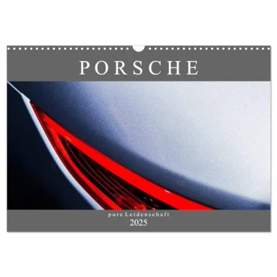 Abbildung von Porsche pure Leidenschaft (Wandkalender 2025 DIN A3 quer), CALVENDO Monatskalender