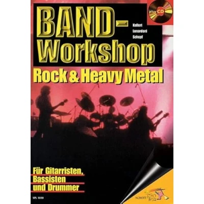 Abbildung von Band Workshop: Rock &amp; Heavy Metal. Gitarre, Bass, Drums. (Schott Pro Line)