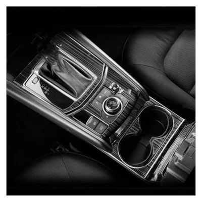 Abbildung von Mittelkonsole Dekor Auto Center Console Panel Rahmen Abdeckung Aufkleber Für Mazda CX 5 CX5 2017 2018 2019 2020 Getrieberahmen