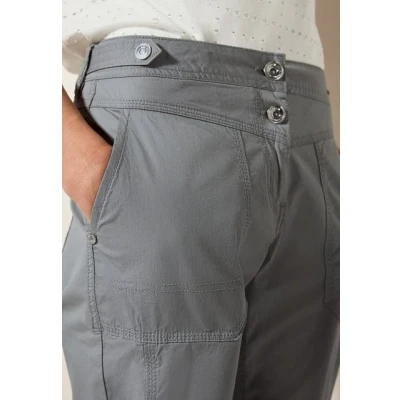 Abbildung von Cecil 3/4 Touch Shorts, Damen, Größe: 30x22, Grau