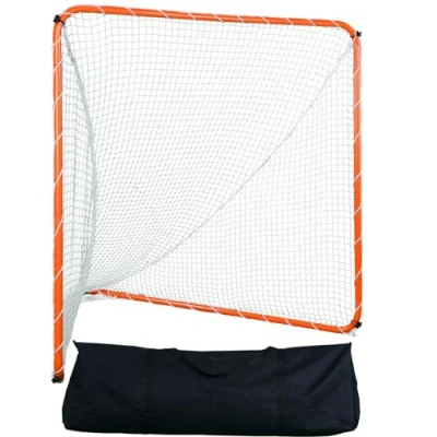 Abbildung von VEVOR Lacrosse Tor, 6&#039; x Netz, Stahlrahmen Trainingsausrüstung für den Hinterhof, tragbares Tor mit Tragetasche, schneller und einfacher Aufbau, perfekt das Training