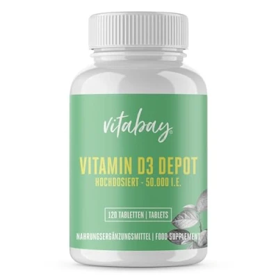 Abbildung von Vitabay Vitamin D3 Depot 50.000 I.E. 120 St