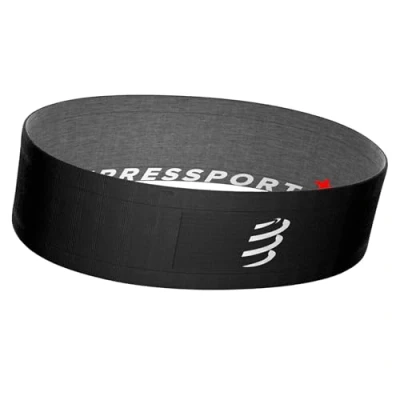 Abbildung von COMPRESSPORT Erwachsene (Unisex) Free Belt Laufgürtel, Schwarz, XS S