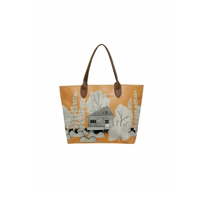Abbildung von Dogo Weekender There YOU ARE Handtasche, Damen, Größe: One Size, Gelb