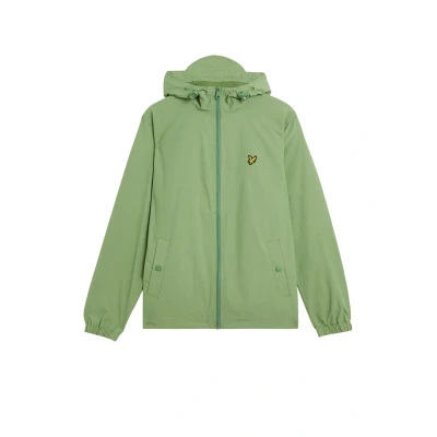Abbildung von Lyle &amp; Scott ZIP Through Hooded Jacket Leichte Jacke, Herren, Größe: XXL, X smoke green