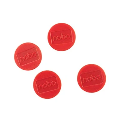 Abbildung von Nobo Magnet rund 38mm VE=4 Stück blau