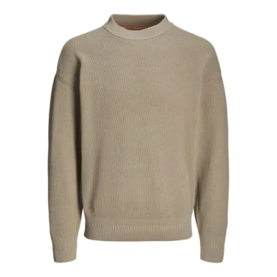 Abbildung von JACK&amp;JONES Herren JCOOUTDOOR Knit Mock Neck SN Strickpullover, Crockery, X Small
