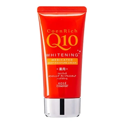 Abbildung von KOSE COSMEPORT Coen Rich Q10 White Deep Moisture Hand &amp; Finger Cream, 80 g