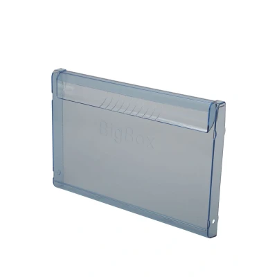 Abbildung von Bosch Siemens 00444026 Schubladenfront Gefrierschrank blende, behälter hoch, bedruckt