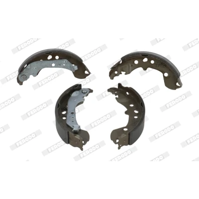 Abbildung von FERODO FSB4328 Bremsbacken 203mm 38mm mit Handbremshebel SEAT: IBIZA 5, Arona, VOLKSWAGEN: Polo VI