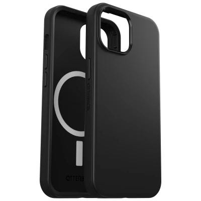 Abbildung von Otterbox Symmetry MagSafe PC Back Cover Schwarz Apple iPhone 15