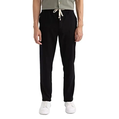 Abbildung von DeFacto Herren Z5198AZ Sweatpants, Black, 32 34