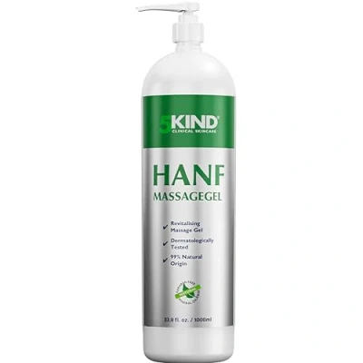 Abbildung von 5kind Hanfmassagegel 1000 ml Natürliche Inhaltsstoffe für alle Hauttypen