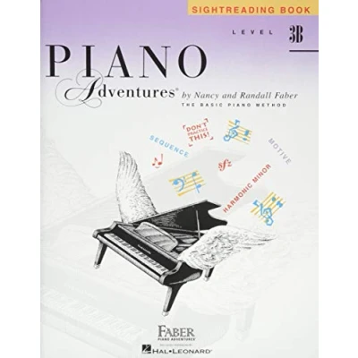 Abbildung von Piano Adventures Sightreading Level 3B Pianoforte Book: Noten, Lehrmaterial für Klavier