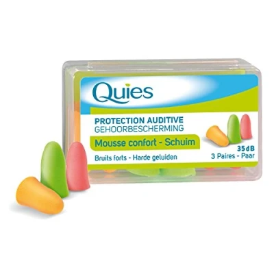 Abbildung von Quies Schaum, gegen Lärm, 3 Paar hautfarben