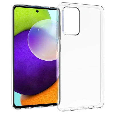 Abbildung von Samsung Galaxy A52 (5G) Hülle Silikon Accezz Soft Case/Backcover Handyhülle Transparent