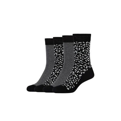 Abbildung von camano Online Female CA SOFT Crazy DOTS 4P Socken, Damen, Größe: 35 38, Black