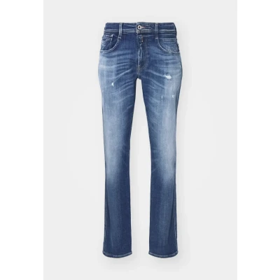 Abbildung von Replay Herren Anbass Aged Jeans, 009 MEDIUM Blue, 34W x 34L