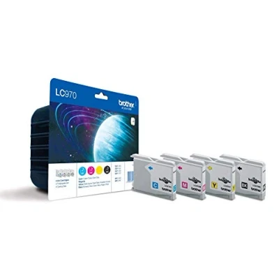 Abbildung von Value pack! Brother LC970VALBP BK C M Y tintenpatrone 61ml original