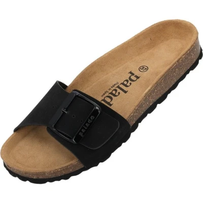 Abbildung von Palado Malta EGS HAZE Pantolette flach, Damen, Größe: 40, Schwarz matt Schuhe