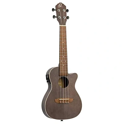 Abbildung von Ortega Guitars Konzert Ukulele Earth Series (Video) elektro akustisch Okoumé/ Mahagoni (RUCOAL CE)