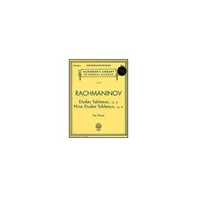 Abbildung von Etudes Tableaux, Op. 33 &amp; 39: Piano Solo: (Schirmer&#039;s Library of Musical Classics): Schirmer Classics Volume 2002 Solo