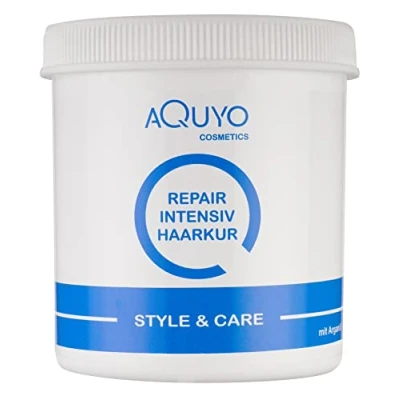 Abbildung von Haarkur mit Arganöl und Mandelöl für sehr trockenes, geschädigtes strapaziertes Haar (750ml) Intensivkur die Haare, Haarmaske ohne Silikone Parabene