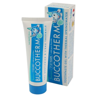 Abbildung von Buccotherm Kinderzahnpasta M.fluor 7 12 50 ml