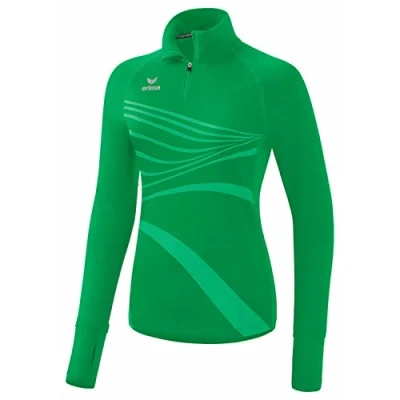 Abbildung von Erima Racing Longsleeve Langarmshirt, Damen, Größe: 42, Smaragd