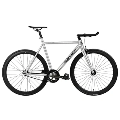 Abbildung von FabricBike Unisex Jugend Fahrrad Fixie, Light Polished, L 58cm