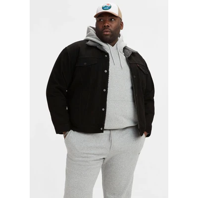 Abbildung von Levi&#039;s Plus BIG Trucker Jeansjacke, Herren, Größe: XL, Duvall