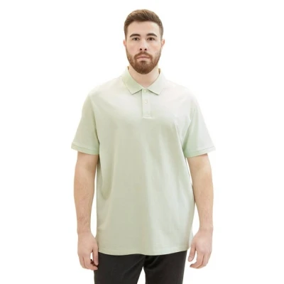 Abbildung von TOM TAILOR PLUS Poloshirt mit Logostickerei
